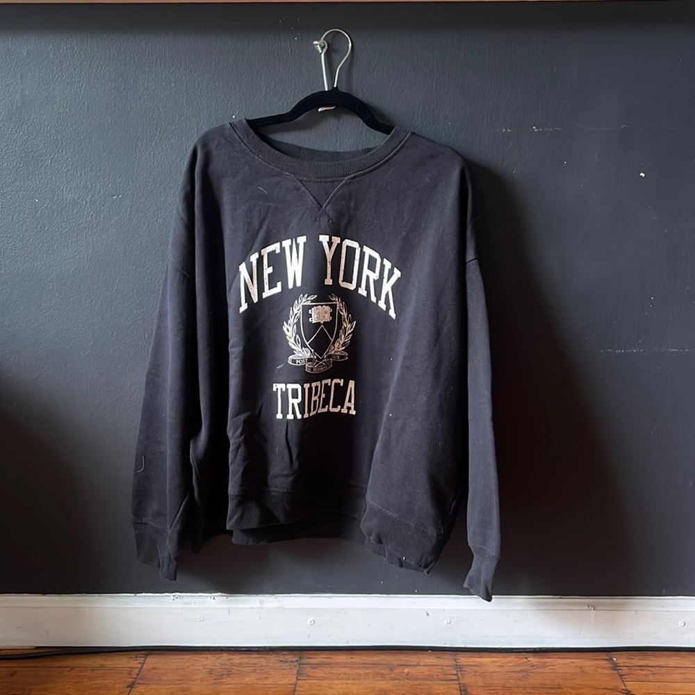 Black New York sweater